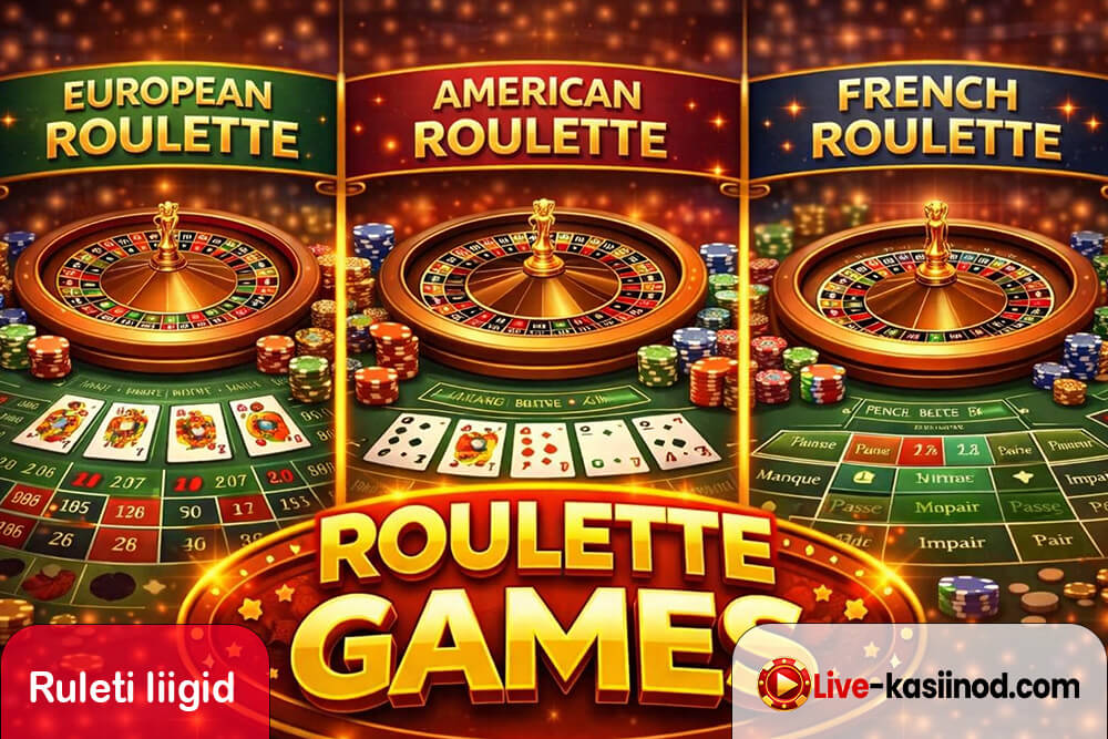 Millised on erinevad ruletiliigid