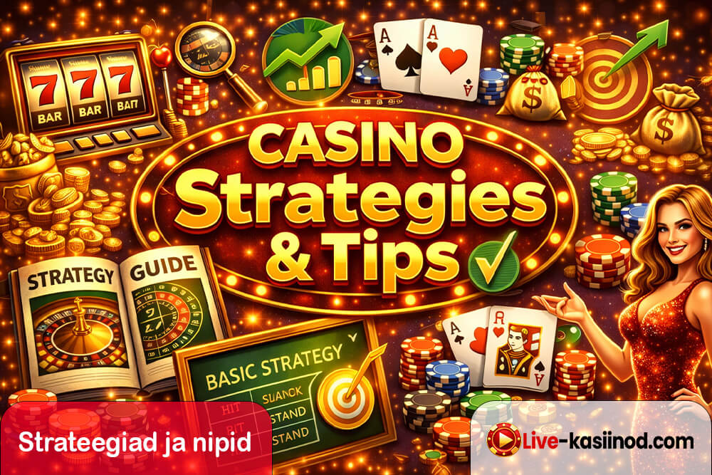 Kasiinomängude erinevad strateegiad