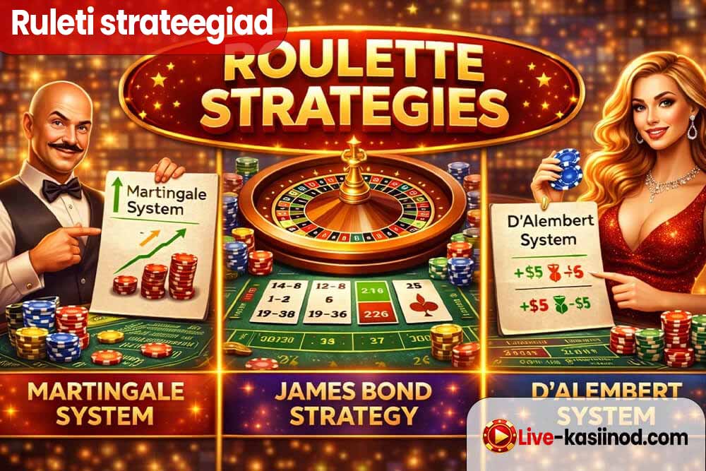 Erinevad ruletistrateegiad